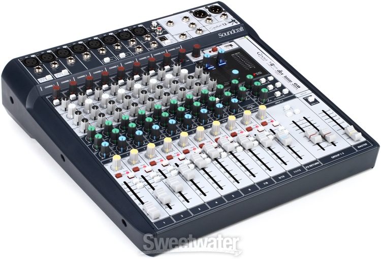 Soundcraft Signature 12 Mixer with Effects | Sweetwater