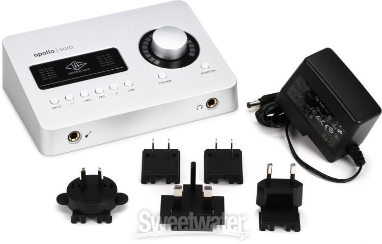 Universal Audio Apollo Solo Heritage Edition USB-C Audio Interface with UAD  DSP