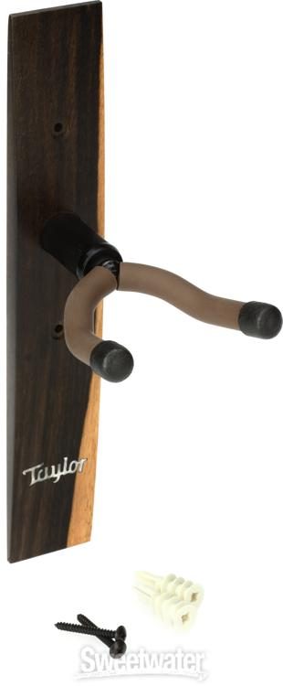 Taylor Ebony Guitar Hanger Acrylic Taylor Logo Inlay