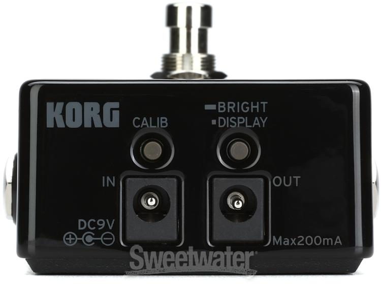 Korg Pitchblack X Custom Pedal Tuner