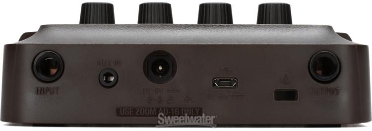 Zoom A1 Four Acoustic Instrument Multi-Effect Processor | Sweetwater
