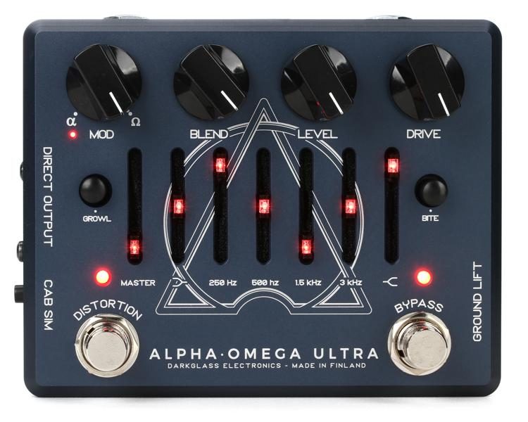 Darkglass Alpha Omega Ultra Dual Bass Preamp/OD Pedal Reviews