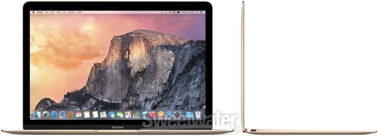 Apple MacBook 12-inch 1.2GHz Dual-Core Intel Core M, 512GB - Gold