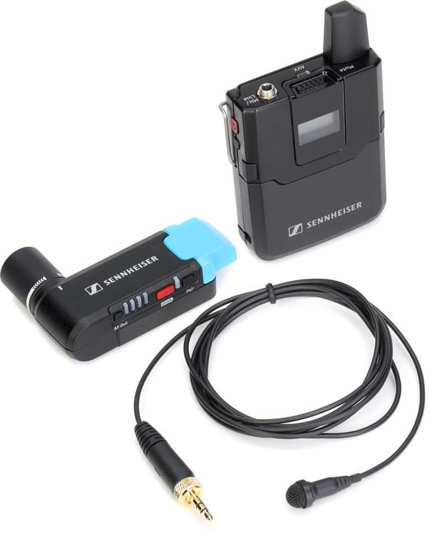 AVX-ME2 SET SENNHEISER kit microfono Lavalier ME2 digitale wireless Manco  Videoprofessionale