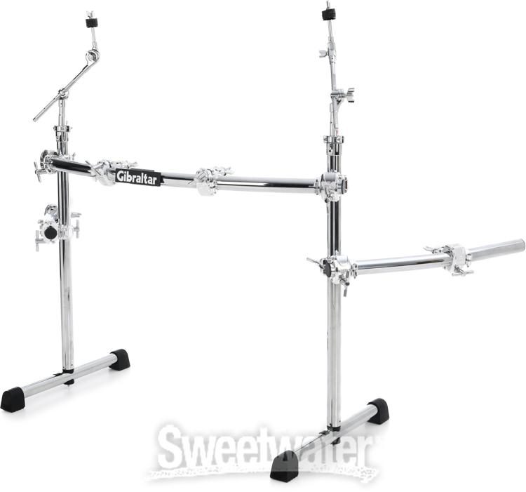 Gibraltar GCS375R Chrome Series Curved Rack System with 2 Side