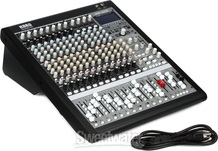 KORG MW-1608 Table de mixage 16 entrées - 1099,00€ - La musique au meilleur  prix ! A Bordeaux Mérignac et Libourne.