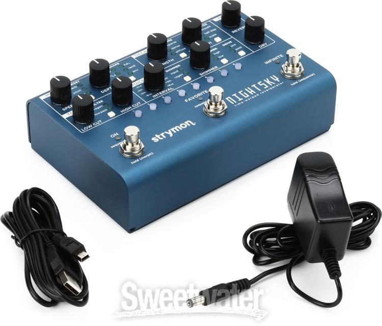 Strymon NightSky Time-warped Reverberator Pedal Reviews | Sweetwater