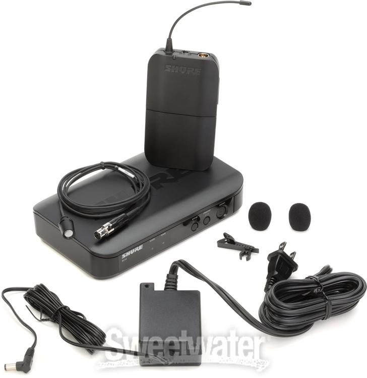 Shure BLX14/CVL Wireless Lavalier Microphone System - H10 Band