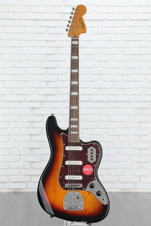 Squier Classic Vibe Bass VI - 3-Tone Sunburst Reviews | Sweetwater