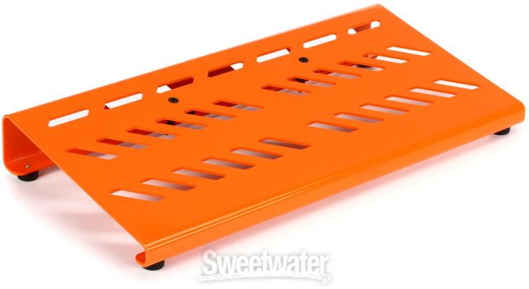 Orange Aluminum Pedal Board; Large w/ Carry Bag-GPB-BAK-OR - Gator Cases