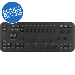 Loupedeck Plus Customizable Editing Console | Sweetwater