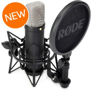 Rode NT1 Signature Series Condenser Microphone with Stand - Purple