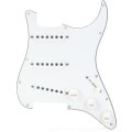 Photo of Mojotone '67 "Quiet Coil" Strat Prewired Pickguard - White