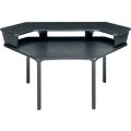 Photo of Middle Atlantic Products MDV-CNR1 Corner Desk With Overbridge