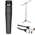 Shure SM57 Cardioid Dynamic Instrument Microphone Bundle