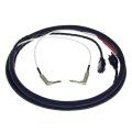 Photo of Pro Co Siamese Twin EC15 1/4" TS Audio + IEC Power Cable - 25 foot