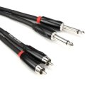 Photo of Roland RCC-15-2R28 Dual 1/4-inch TS Male to RCA Male Interconnect Cable - 15 foot