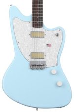Photo of Harmony Factory Special Silhouette Electric Guitar - Sonic Blue with Rosewood Fingerboard
