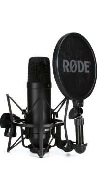 NT1 Kit Condenser Microphone with SM6 Shockmount and Pop Filter