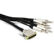 JUMPERZ JDB25-TRS ZipLine DB25 to TRS Male 8-channel Analog Audio Interface Cable - 3 foot ?>