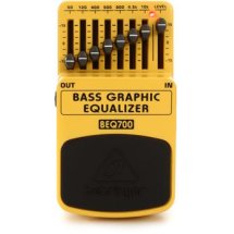 Behringer BEQ700 Bass Graphic Equalizer Pedal ?>