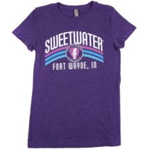 Sweetwater Purple Rainbow T-shirt - Ladies' Small ?>