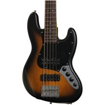 Fender Modern Player Jazz Bass V - Satin 2-Color Sunburst ?>