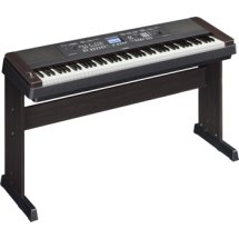 Yamaha DGX650 88-key Arranger Piano with Stand - Black with Rosewood trim ?>