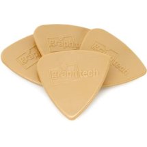 Graph Tech PQP-0402-V4 TUSQ Bi-Angle Guitar Picks - 2.0mm Warm Tone (4-pack) ?>