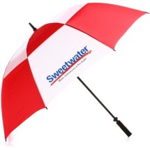 Sweetwater Umbrella - Red/White ?>
