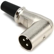 Hosa XRR318M Right-angle 3-pin XLR Male Cable-mount Connector ?>