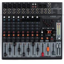 Behringer Xenyx X1222USB Mixer with USB and Effects ?>