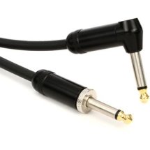 D'Addario PW-AMSGRA-10 American Stage Straight to Right Angle Instrument Cable- 10 foot ?>