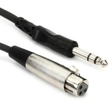 Hosa STX-110F XLR Socket to 1/4 inch TRS Plug Cable - 10 Feet ?>