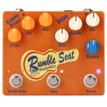 Analog Alien Rumble Seat Overdrive / Delay / Reverb Pedal ?>