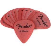 Fender 351 Touring Guitar Picks 12-pack Thin Red .50 mm ?>