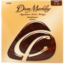 Dean Markley 2002 VintageBronze Signature 85/15 Bronze Acoustic Guitar Strings - .011-.052 Light ?>