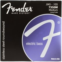 Fender 7350M Stainless Steel Roundwound Long Scale Medium Bass Strings ?>