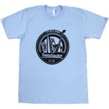Sweetwater Trinity Badge T-shirt - Baby Blue, Small ?>