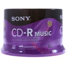 Sony Music CD-R 50-disc Spindle ?>