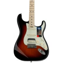 Review the Fender American Elite Stratocaster HSS Shawbucker - 3-Color  Sunburst w/ Maple Fingerboard | Sweetwater