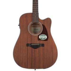 Bundled Item: Ibanez AW54CE Acoustic-electric Guitar - Open Pore Natural