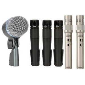 【美品】SHURE DMK57-52 ドラムマイクセット／1度使用のみ 美品】SHURE DMK57-52 ドラムマイクセット／1度使用のみ 美品】SHURE