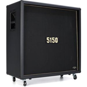EVH 5150 Iconic Series EL34 160-watt 4 x 12-inch Cabinet - Black