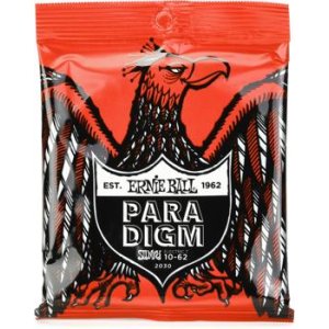 Bundled Item: Ernie Ball 2030 Skinny Top Heavy Bottom Slinky Paradigm Electric Guitar Strings - .010-.062 7-string
