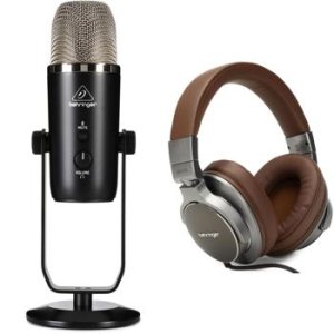 BIGFOOT Micrófono Condensador USB para Podcast Behringer - Audiocustom