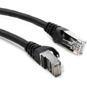 Bundled Item: Televic ICC5/10 Shielded Cat 5e Cable - Black, 30 feet