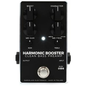 Darkglass Harmonic Booster Clean Bass Preamp Pedal | Sweetwater