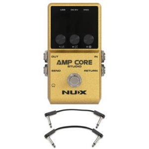 NUX Amp Core Studio Guitar Amp Modeling Pedal | Sweetwater