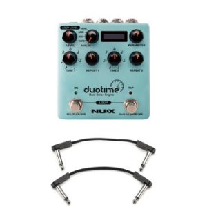 NUX Duotime Dual Delay Engine Pedal | Sweetwater